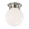 Nuvo Lighting 8W 6" LED Flush Mount, 3K Dim, Brushed Nickel, Frosted Glass 62/1565 - alternate 5